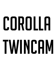 Corolla Twincam
